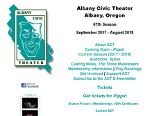 Tablet Screenshot of albanycivic.org